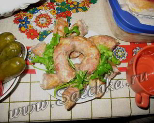 Колбаса домашняя