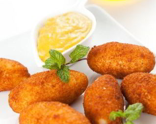 Крокеты из баклажанов с пармезаном