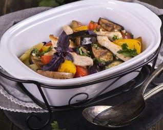 Легкий аджапсандал с курицей