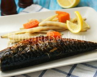 Маринованная жареная скумбрия