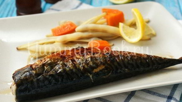 Рецепт Маринованной жареной скумбрии