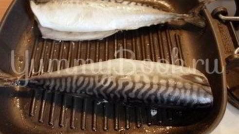 маринованная жареная скумбрия