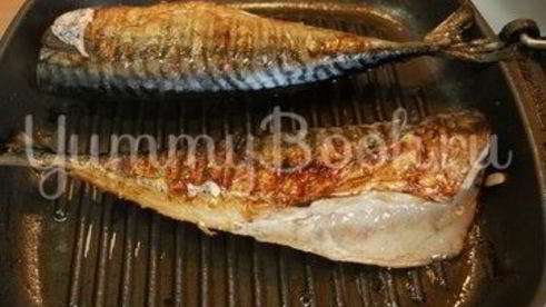 маринованная жареная скумбрия
