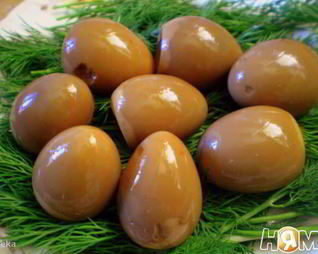 Маринованные яйца по-китайски