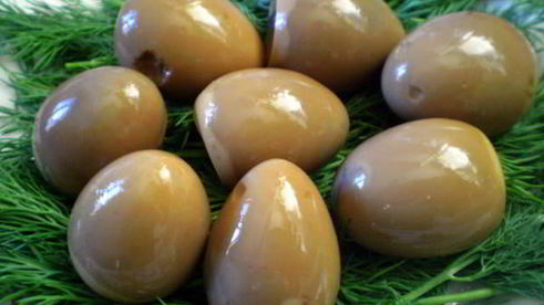 маринованные яйца по-китайски