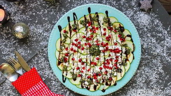 Рецепт Новогодней закуски из цуккини