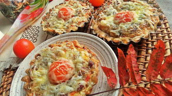 Рецепт Фриттаты порционной