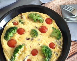 Фриттата с брокколи