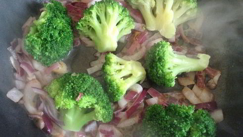 фриттата с брокколи