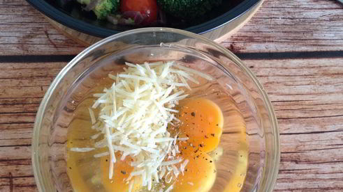 фриттата с брокколи