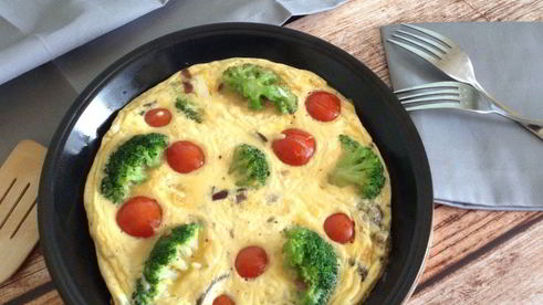 фриттата с брокколи