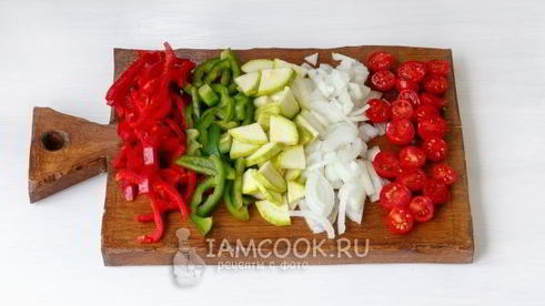 фриттата с овощами