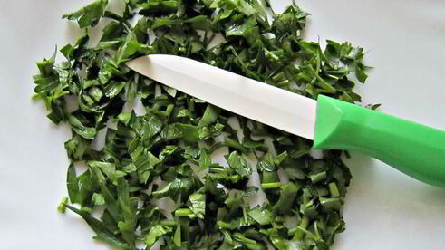 грибная фриттата с картофелем и луком-пореем