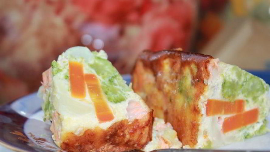 Рецепт итальянской фриттаты — рыбного омлета с овощами