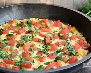 Итальянский омлет Фриттата