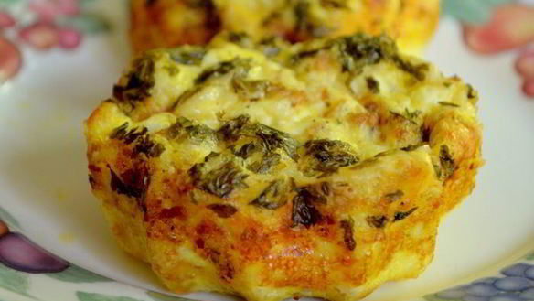 Рецепт Мини-фриттаты на завтрак