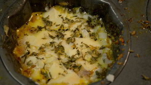 мини-фриттата на завтрак