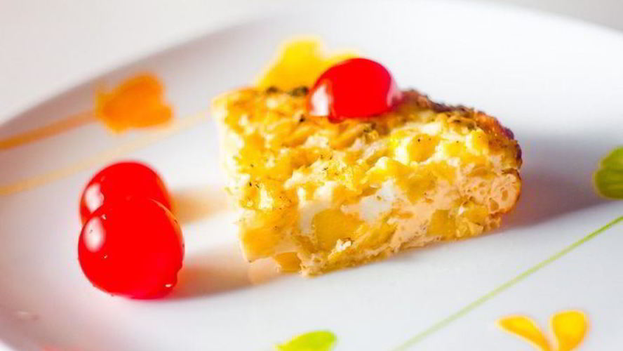 Рецепт омлета доброе утро с картофелем, перцем и цукини