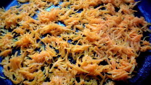 омлет морковный