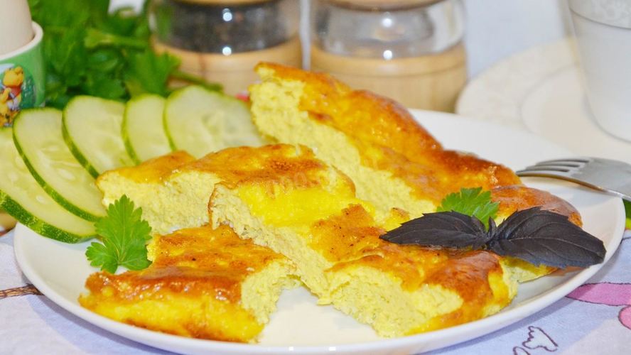 Рецепт омлета на молоке