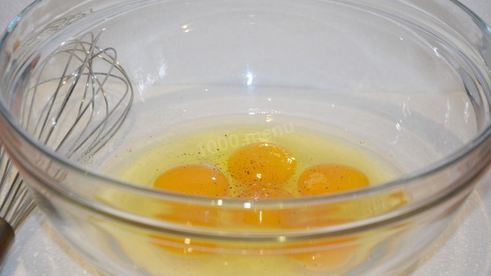 омлет на молоке