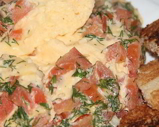 Омлет на пару в микроволновке