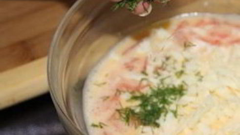 омлет на пару в микроволновке