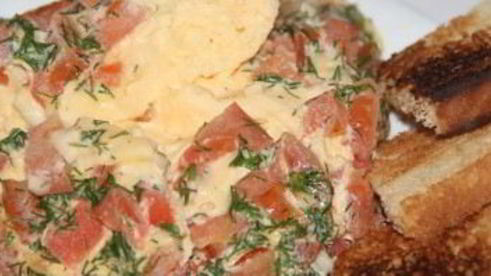 омлет на пару в микроволновке