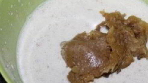 омлет с бананом