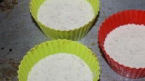 омлет с бананом