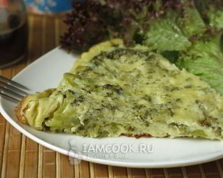 Омлет с брокколи в мультиварке