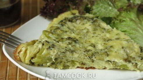 омлет с брокколи в мультиварке