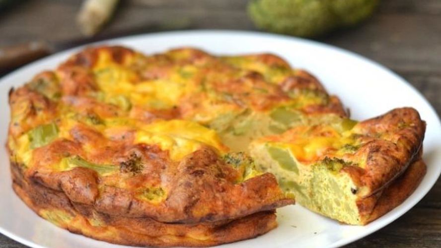 Рецепт омлета с брокколи