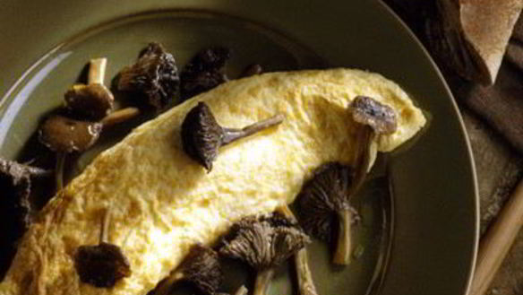 Рецепт Омлета с лесными грибами