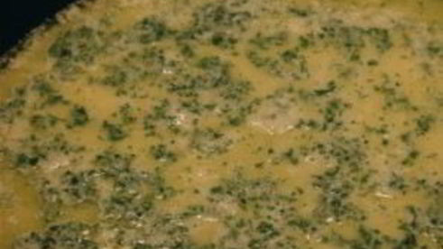 омлет с морепродуктами