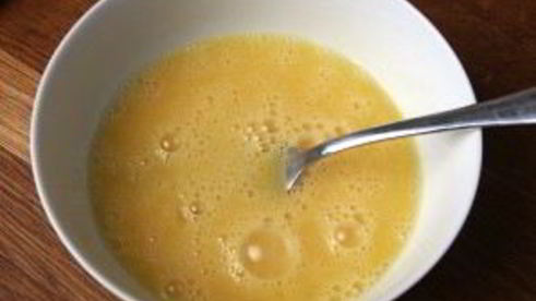 омлет с рисом по-корейски