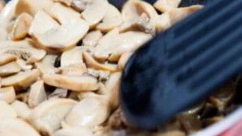 омлет с шампиньонами