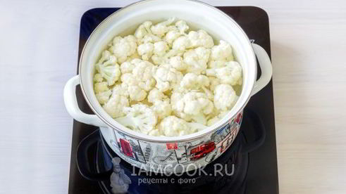 омлет с цветной капустой в духовке