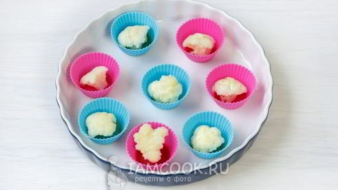 омлет с цветной капустой в духовке