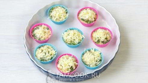 омлет с цветной капустой в духовке