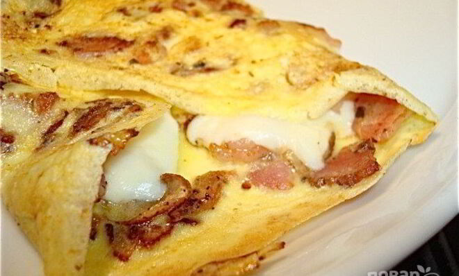 Омлет со сливками