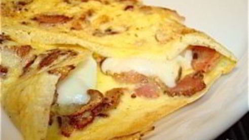 омлет со сливками