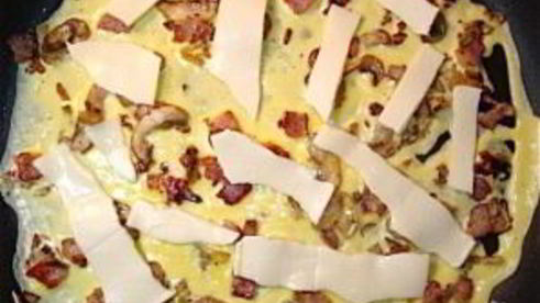 омлет со сливками