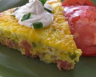 Омлет в духовке по-американски