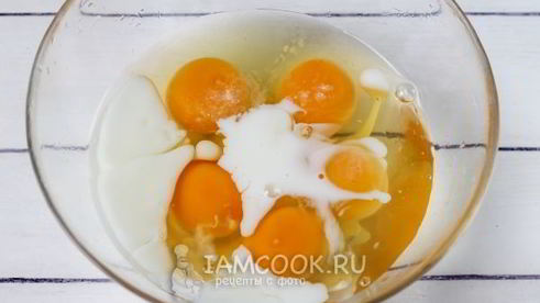 омлет в мультиварке