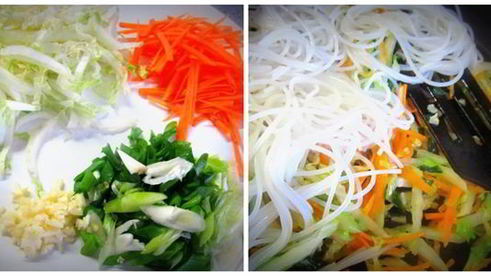 омусоба — японский омлет с овощами, лапшой и соусом тонкацу