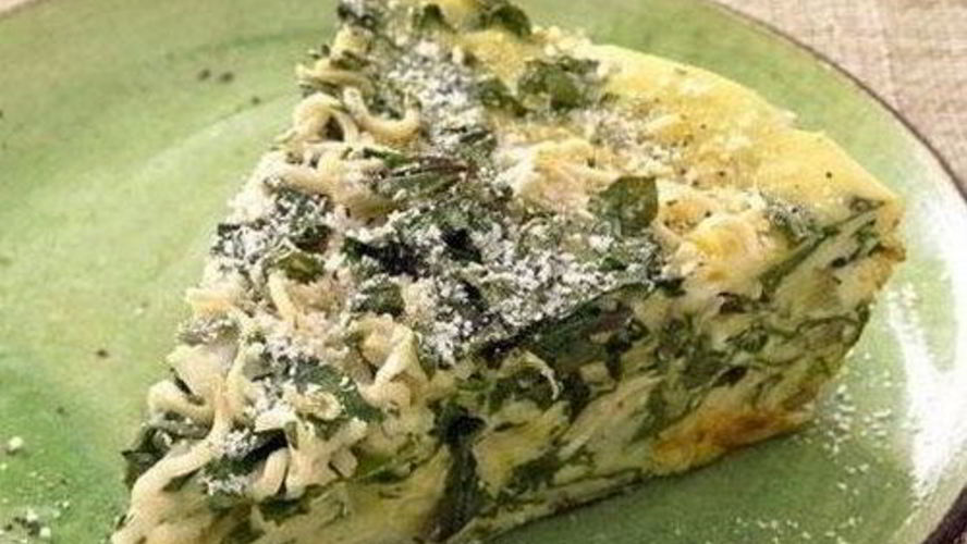 Рецепт полезного омлета со шпинатом и брынзой