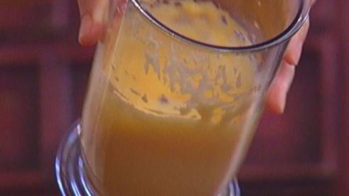 шоколадный омлет с орехами