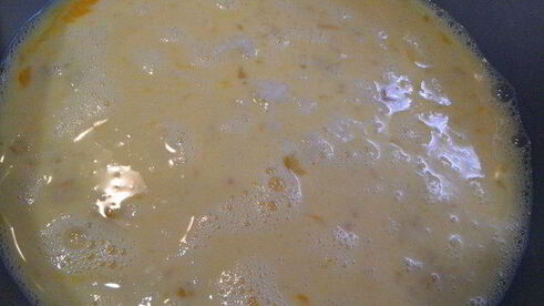 вкусный мясной омлет в духовке