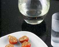 Закуски с чесноком